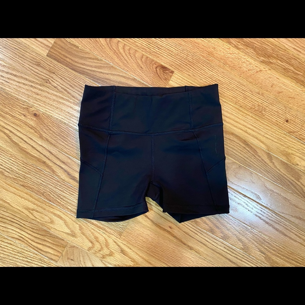 Athleta Black Biker Shorts